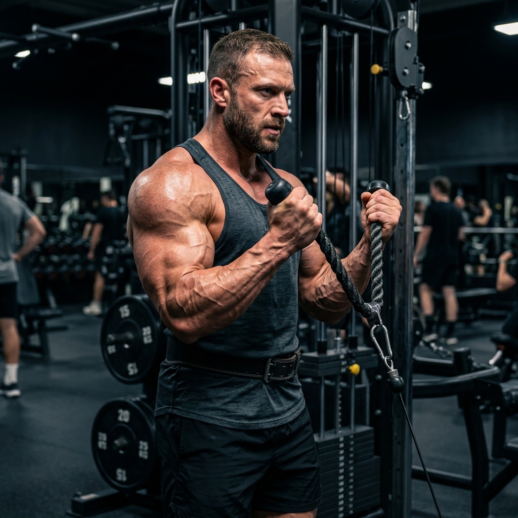 Mastering the Cable Hammer Curl: The Clinical Guide to Thicker Arms